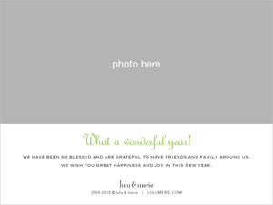 green holiday ribbon