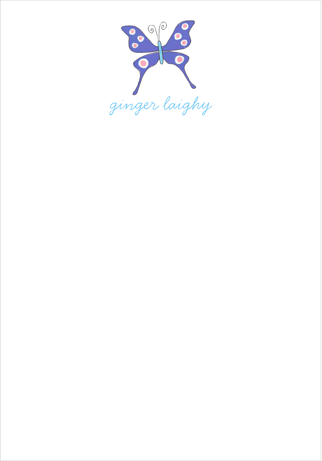 blue butterfly
